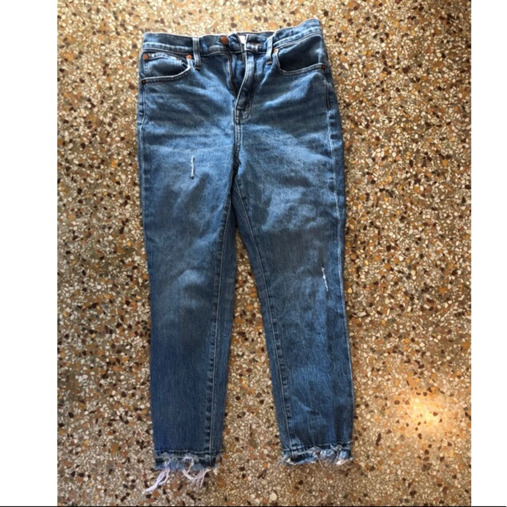 Madewell high-waisted jeans